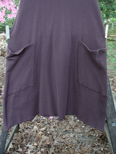 Barclay Thermal Patched 2 Pocket Jumper Unpainted Murple Altered Size 1 features drop side pockets, a shallow V-neckline, curly edgings, and unpainted thermal patches, embodying BlueFishFinder's creative vintage style.