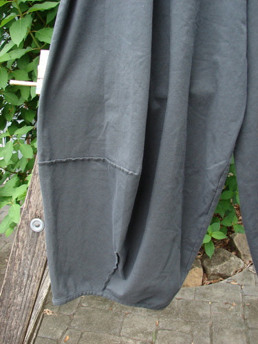 Barclay NWT Cotton Lycra Fold Over Forager Pocket Pant Unpainted Black Sand Size 0, featuring detailed stitching and unique pocket design, perfectly captures BlueFishFinder's vintage-inspired, expressive style.