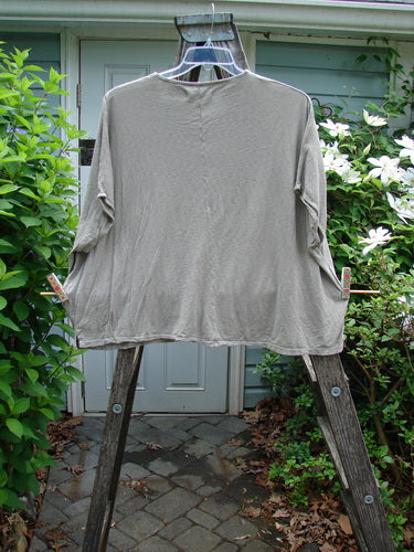 Barclay Cotton Slub Cricket Cap Sleeve Tee Dogwood Faun OSFA features cap sleeves, a rounded hemline, and seamless shoulder design, capturing Bluefishfinder.com's vintage charm and creative expression.