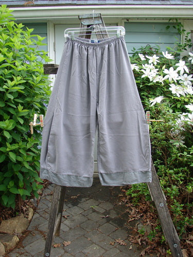 Barclay Lyocell Flutter Bottom Straight Pant in Unpainted Grey Sky, Size 0, designed for a relaxed fit with an elastic waist and flutter hem, perfect for a stylish, summer look.