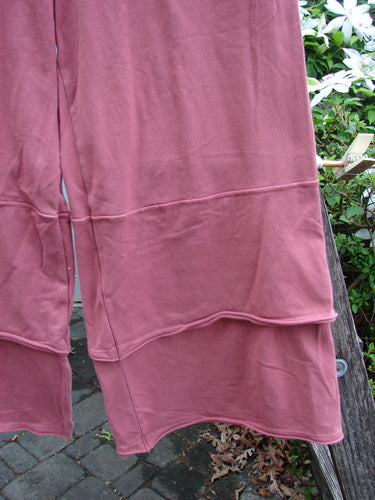 Barclay Cotton Lycra Crop 2 Petal Pantaloon in Autumn Rust features double ruffled lowers and an elastic waist, embodying vintage charm from Bluefishfinder’s Spring Collection. Perfectly complements Blue Fish pieces.