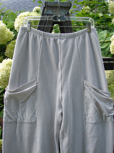 Barclay Interlock Cuff Toboggan Reversible Pant Unpainted Pebble Size 1 shown on a rack, highlighting its cozy fleece cuffs and oversized drop pockets, perfectly reflecting Bluefishfinder.com's vintage style.