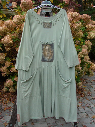 1995 Farmer Jen Dress Fall Leaves Dinette Green Size 2 | Bluefishfinder.com