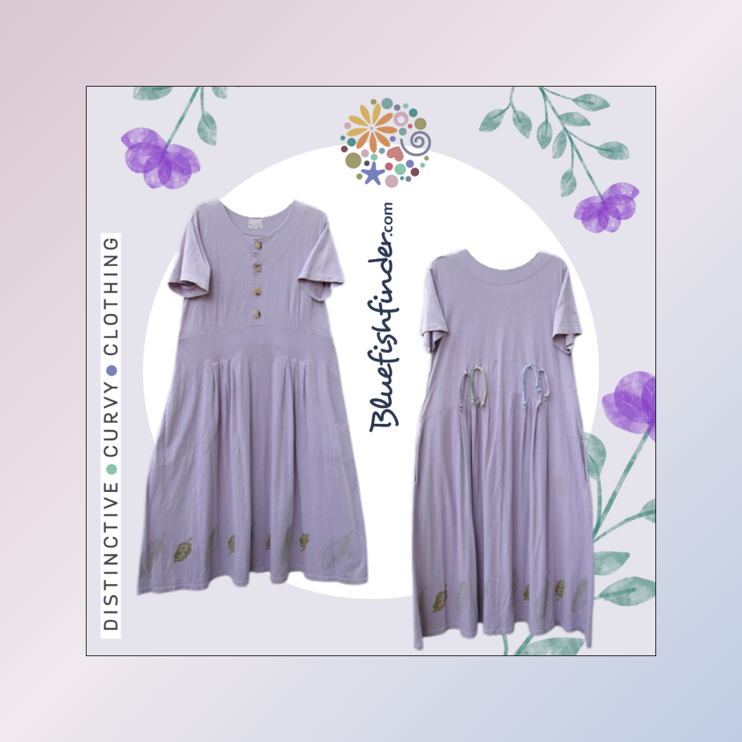 Close-up of a handwritten note on paper, possibly a post-it, featuring calligraphy ink. The note may relate to vintage Blue Fish Clothing from Bluefishfinder.com.