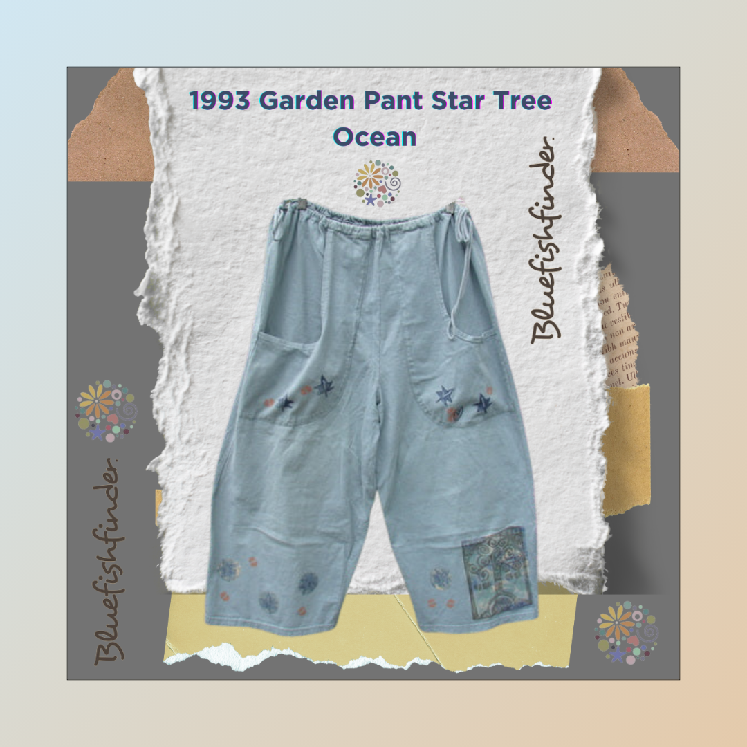 A vibrant book cover featuring a close-up of a colorful logo, reflecting the creative and unique style of Vintage Blue Fish Clothing.