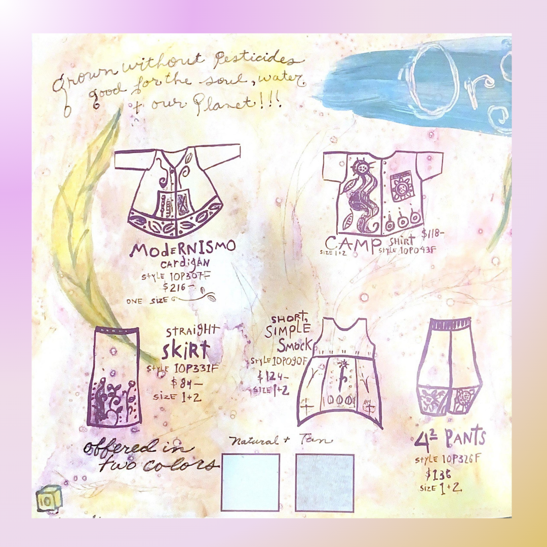 Close-up of colorful ribbons, a green button with a giraffe's head, and a flower, reflecting BlueFishFinder's vintage, creative style in clothing accessories.