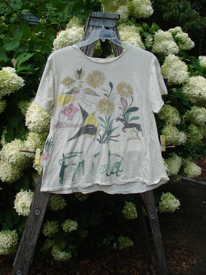Magnolia Pearl Cotton Jersey Boyfriend Tee Frida & Friends True OSFA