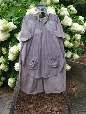 Barclay Percale Key Pocket Hi Low Dress Floral Burst Mocha Size 0