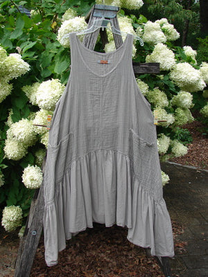 Barclay Gauze Batiste Summer Frock Jumper Stripe Sand Stone Size 1