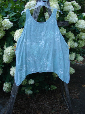 Barclay Linen Altoll Top Falling Floral Sage Size 2