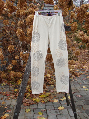 Barclay Cotton Lycra Relaxed Legging with Giant Mum design on rack.