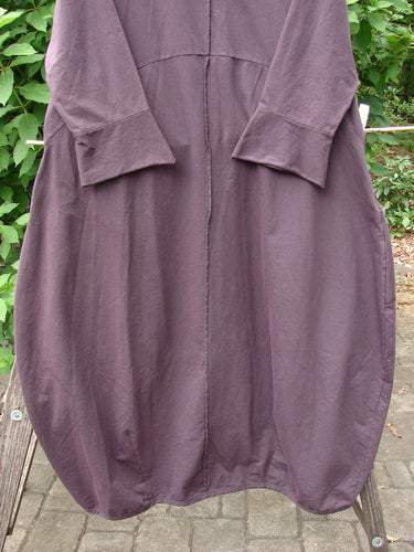 Barclay NWT Cotton Lycra Bell Urchin Pocket Dress Unpainted Dulse Size 0 displayed outdoors, showcasing its unique pattern and design, reflecting BlueFishFinder's commitment to individuality and creative expression.