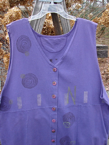 1994 Cricket Vest with Veggie Garden Theme, Size 2