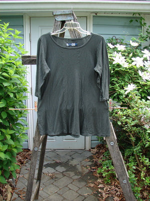 Barclay Slub New Hope Curve Seam Tee Unpainted Deepest Forest Size 0