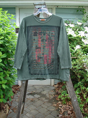 Barclay Long Sleeved Studio Tee Primitive Times Army Green Size 1