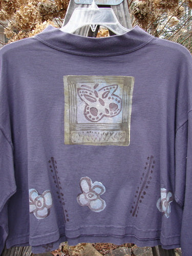 1995 Craft Top Tee with butterfly design, made from organic cotton. Perfect condition.