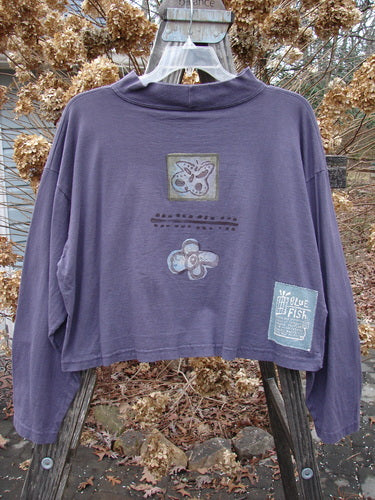 1995 Craft Top Tee with butterfly motif, made of organic cotton, in perfect condition.