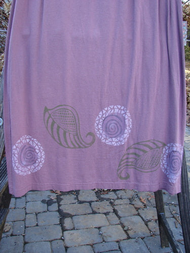 1996 Boulevard Festival Duo Laurel Size 1: Purple textile jacket and skirt with unique patterns and design details.