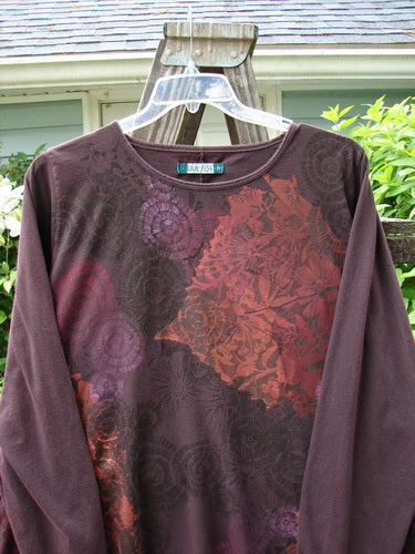Barclay Long Sleeved A Lined Tee Top Autumn Burst Brum Size 2 | Bluefishfinder.com