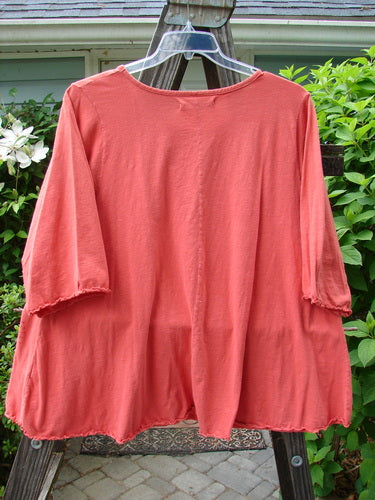 Barclay Three Quarter Sleeved Textured A Lined Tee Top Festive Forest Glow Size 2 | Bluefishfinder.com