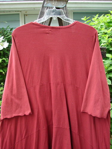 Image alt text: Barclay Gather Two Pocket Dress, Size 2, on a wooden swinger