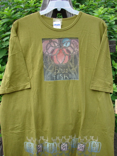 2000 NWT Short Sleeved Tee with Celebrate Logo on Green Shirt