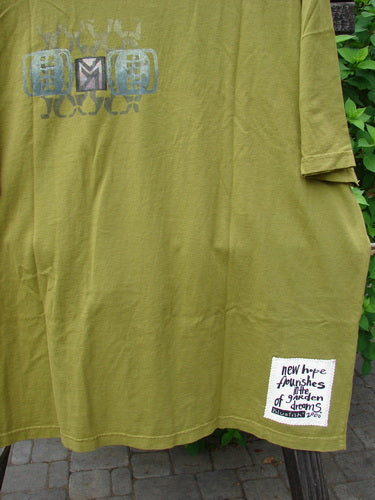 2000 NWT Short Sleeved Tee with Celebrate Logo on Green Shirt