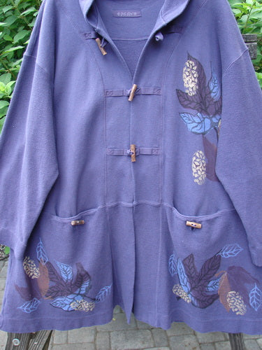 1998 Berber Hooded Bracken Jacket Midnight Leaf Size 2 | Bluefishfinder.com