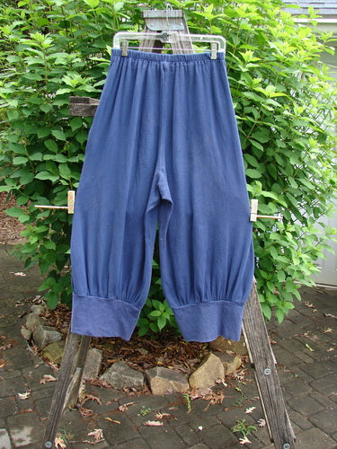Barclay Thermal Banded Bottom Pant Unpainted Royal Blue Size 1, showcasing a generous hip design with a thicker elastic waistline, banded lower hems, and deep side pockets, embodying BlueFishFinder's vintage style.