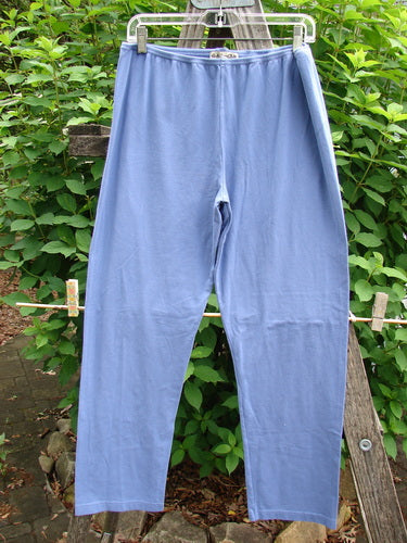 Barclay Cotton Lycra Relaxed Legging Unpainted Skylark Size 2, featuring a longer, more relaxed fit, professionally altered waistband, and a soft, forgiving texture, ideal for casual, creative expression.