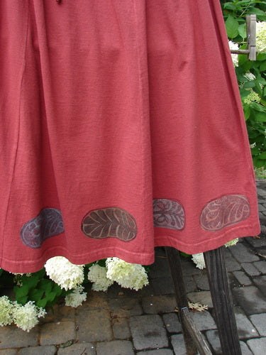 1993 Sweep Skirt Autumn Red Size 1 | Bluefishfinder.com