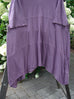 Barclay Vertical Gather Drop Pocket Dress Unpainted Dusty Plum Size 2