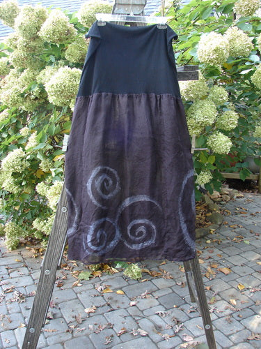 2000 Silk Organza Aios Dana Skirt Celtic Aubergine Size 2 | Bluefishfinder.com