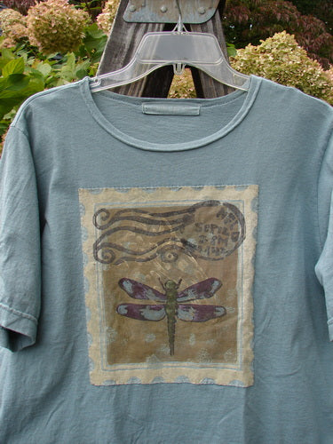 1999 Patched Short Sleeved Crop Tee Dragonfly Stream Size 1 | Bluefishfinder.com