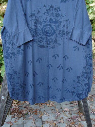 Barclay Bamboo Dolman Day Jacket with Vintage Floral Design on the Back