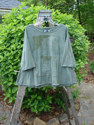 Barclay Crop A Lined Cafe Tee Cow Farm Grass Size 0