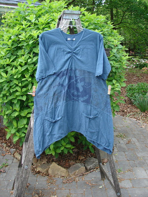 Barclay Perfect Day Pocket Tunic Dress Sweet Pea Echo Blue Size 0