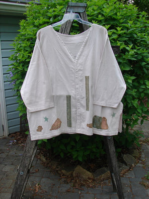 1993 Resort PJ Top Diner Treat Tea Dye Size 2