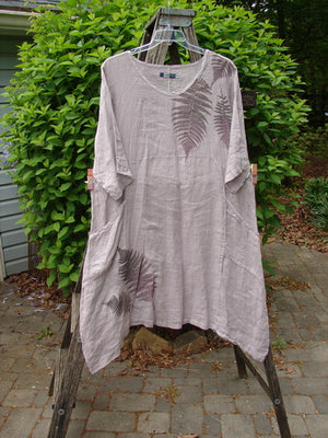 Barclay Linen Wave Pocket Dress Fern Mallow Quartz Size 0