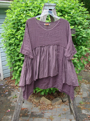 Barclay Gauze Batiste Petal Urchin Flounce Dress Unpainted Fig Size 1