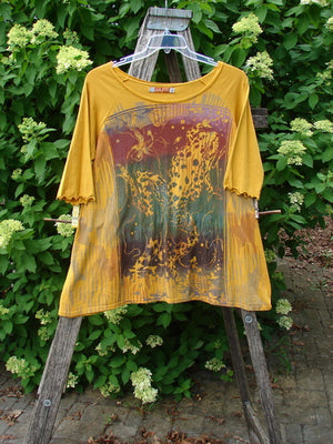 Barclay Three Quarter Sleeved Cafe Tee Leapfrog Burnished Gold Size 1
