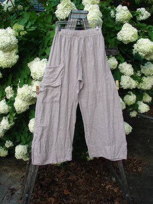 Barclay Linen Single Side Pocket Banded Bottom Pant Unpainted Mallow Size 0