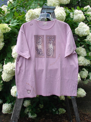 1999 Short Sleeved Tee Double Daisy Peony Size 2