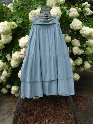 Barclay Batiste Fold Over Two Tier Stardust Skirt Unpainted Dusky Sky Size 0