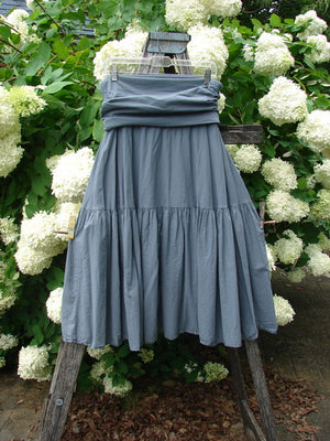 Barclay Linen Fold Over Single Tier Trinity Skirt Unpainted Diatom Size 0