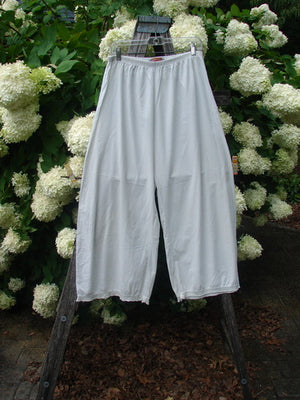Barclay Batiste Tiny Flutter Pocketless Pant Unpainted White Size 1