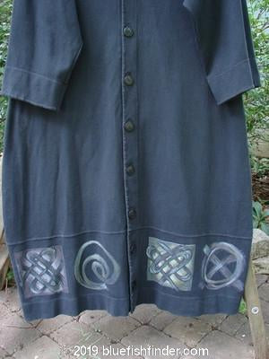 2000 Glassgow Coat Dress Celtic Black Size 1 | Bluefishfinder.com