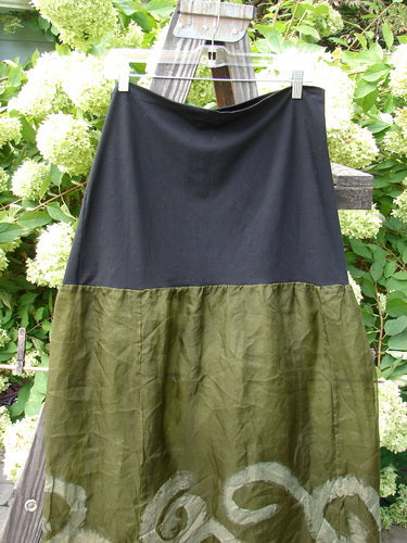 2000 Silk Organza Aios Dana Skirt hanging on clothesline