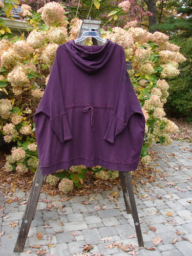 Barclay NWT Fleece Hooded Zip Jacket Metallic Wind Potent Purple Size 2 | Bluefishfinder.com