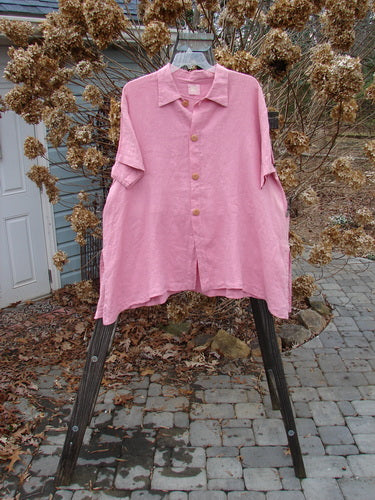 1999 Handkerchief Linen Thyme Top Unpainted Flawed Raspberry Size 2 | Bluefishfinder.com